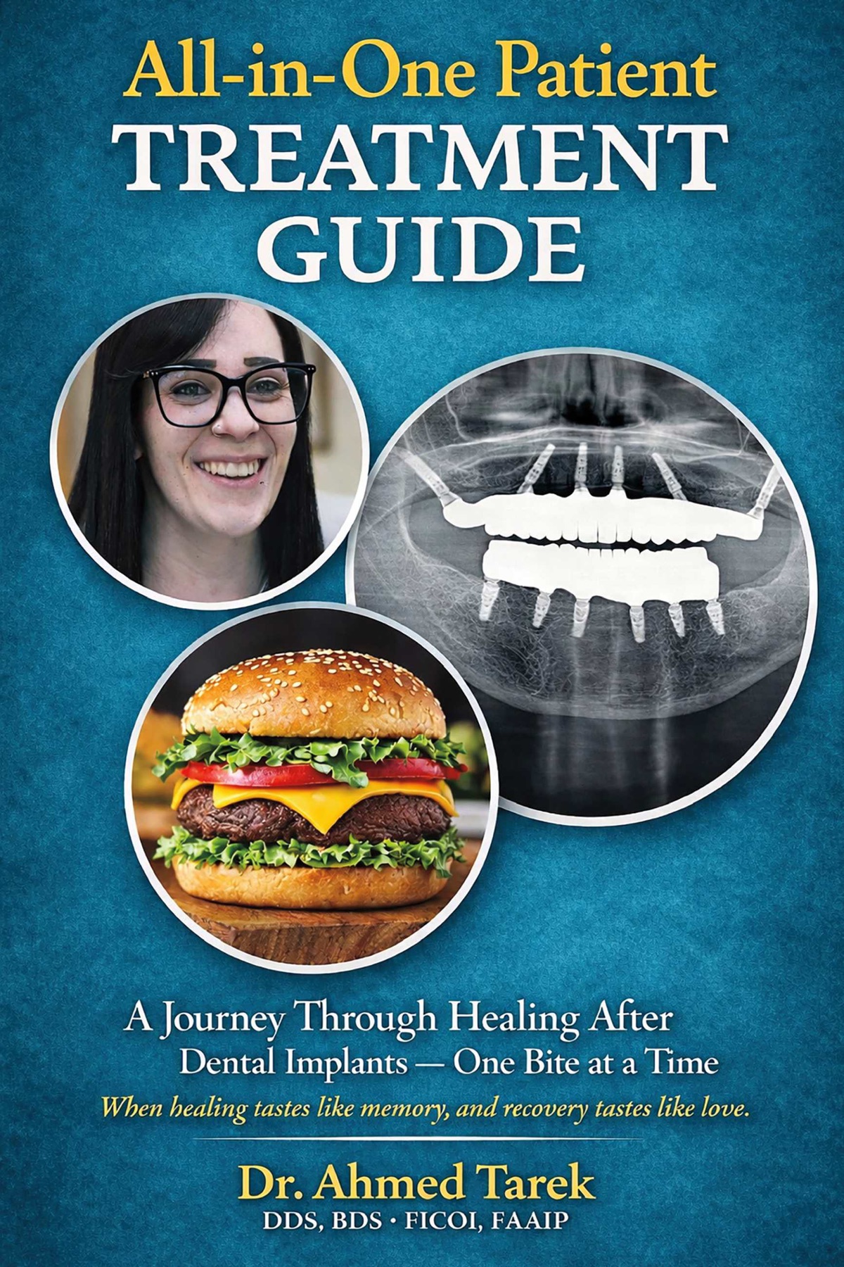 Cover of All-in-One Patient Treatment Guide by Dr. Ahmed Tarek